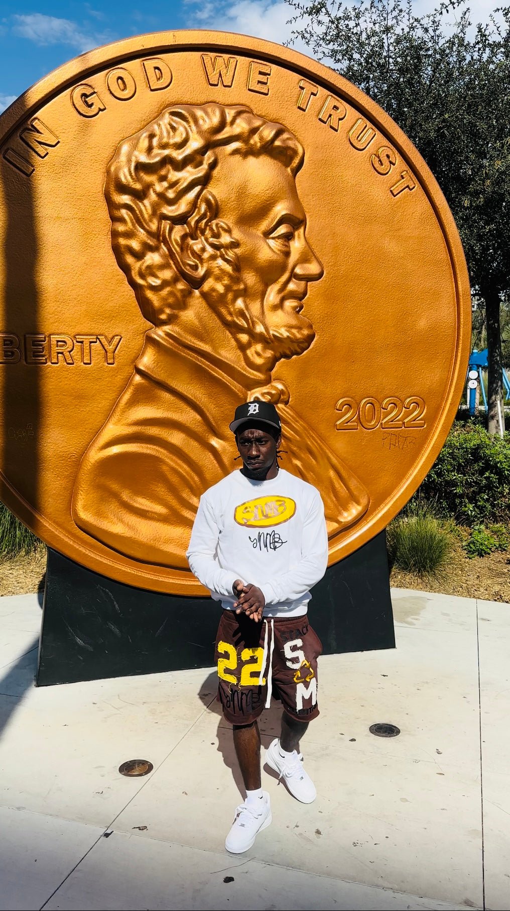 SNMB BUTTER FRENCH TERRY WHITE SWEATER